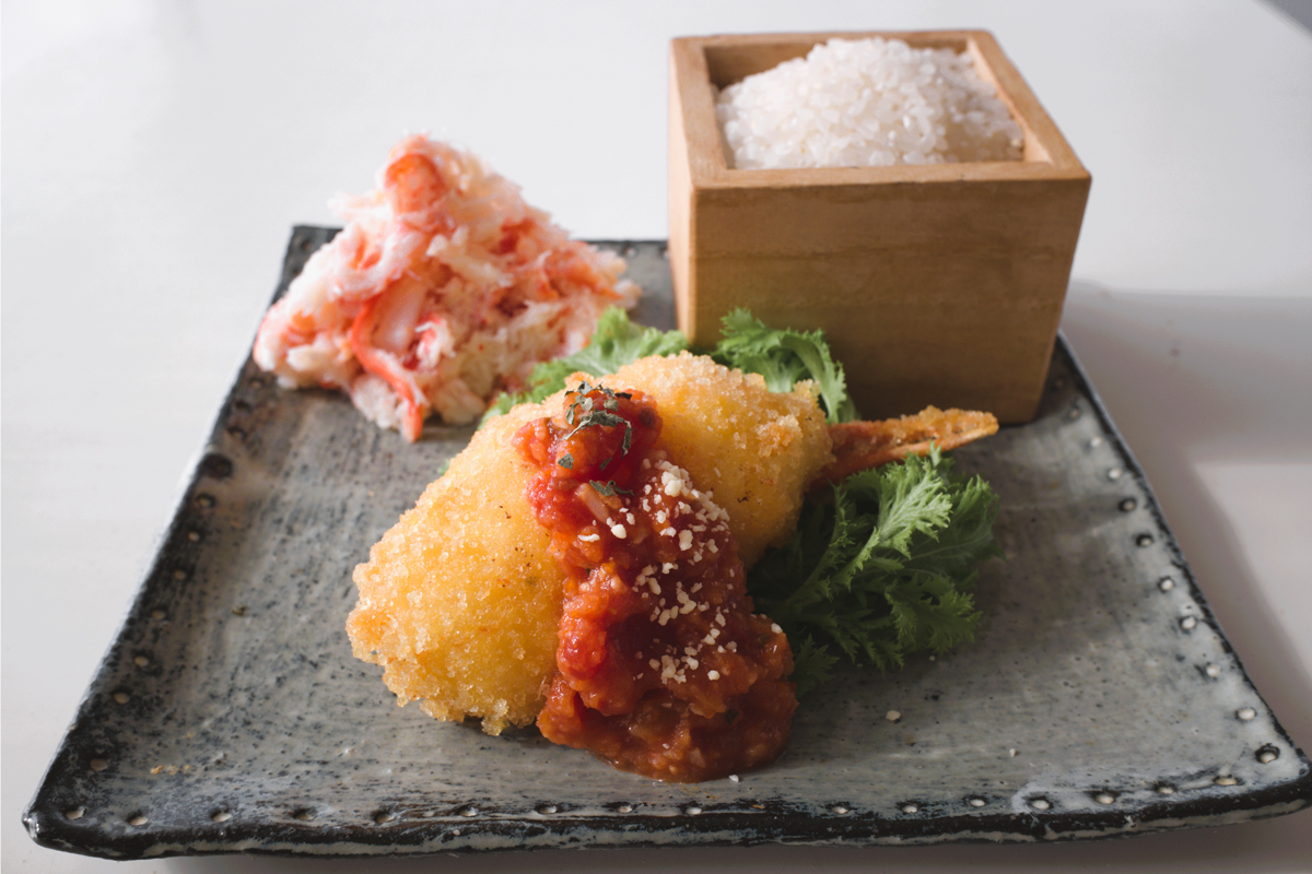 米麹カニ丼、カニクリームライスコロッケを販売いたします！